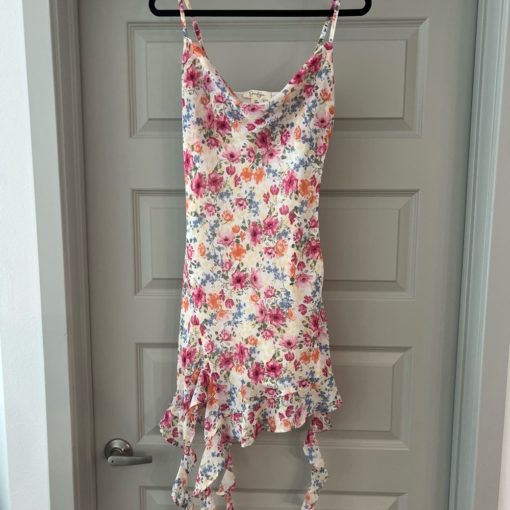 Floral Spaghetti Strap Dress